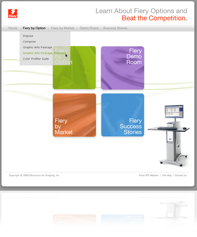 EFI Fiery Options Design and Development