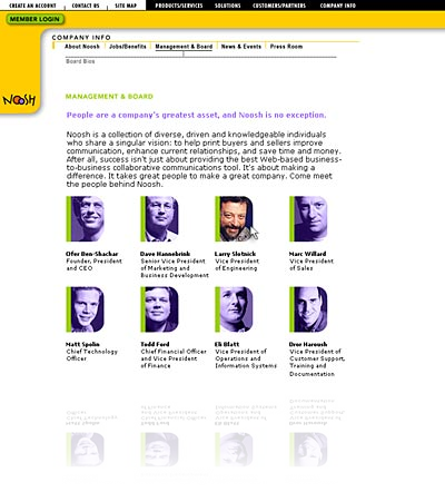 Noosh Marketing Website